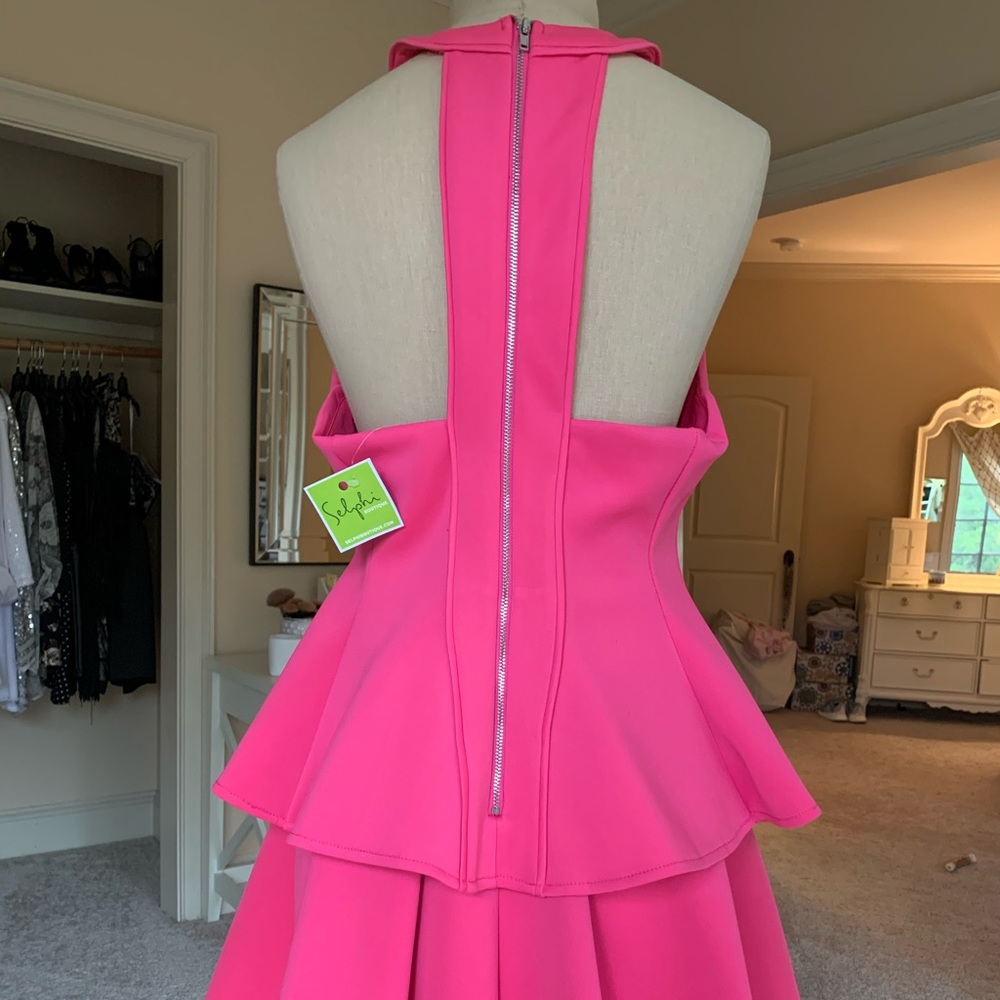 Pink Ruffle Dress - Picture 4 of 4